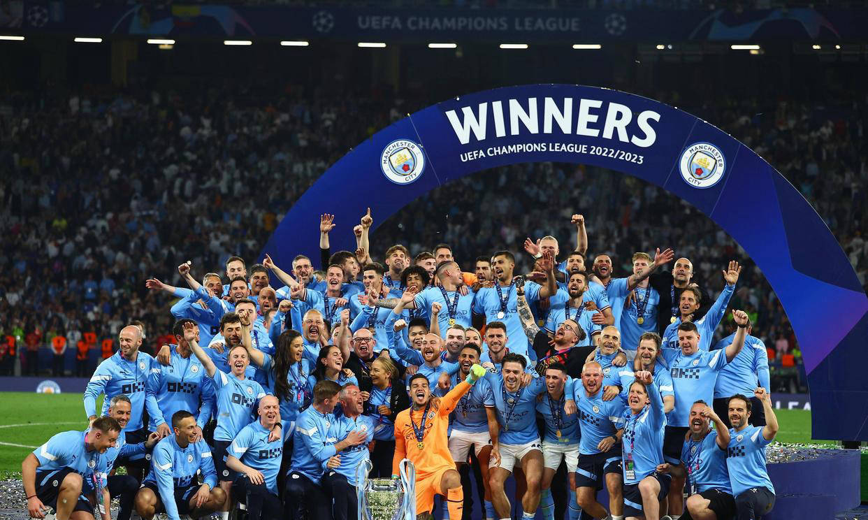 曼城将迎战巴萨欧冠冠军之争