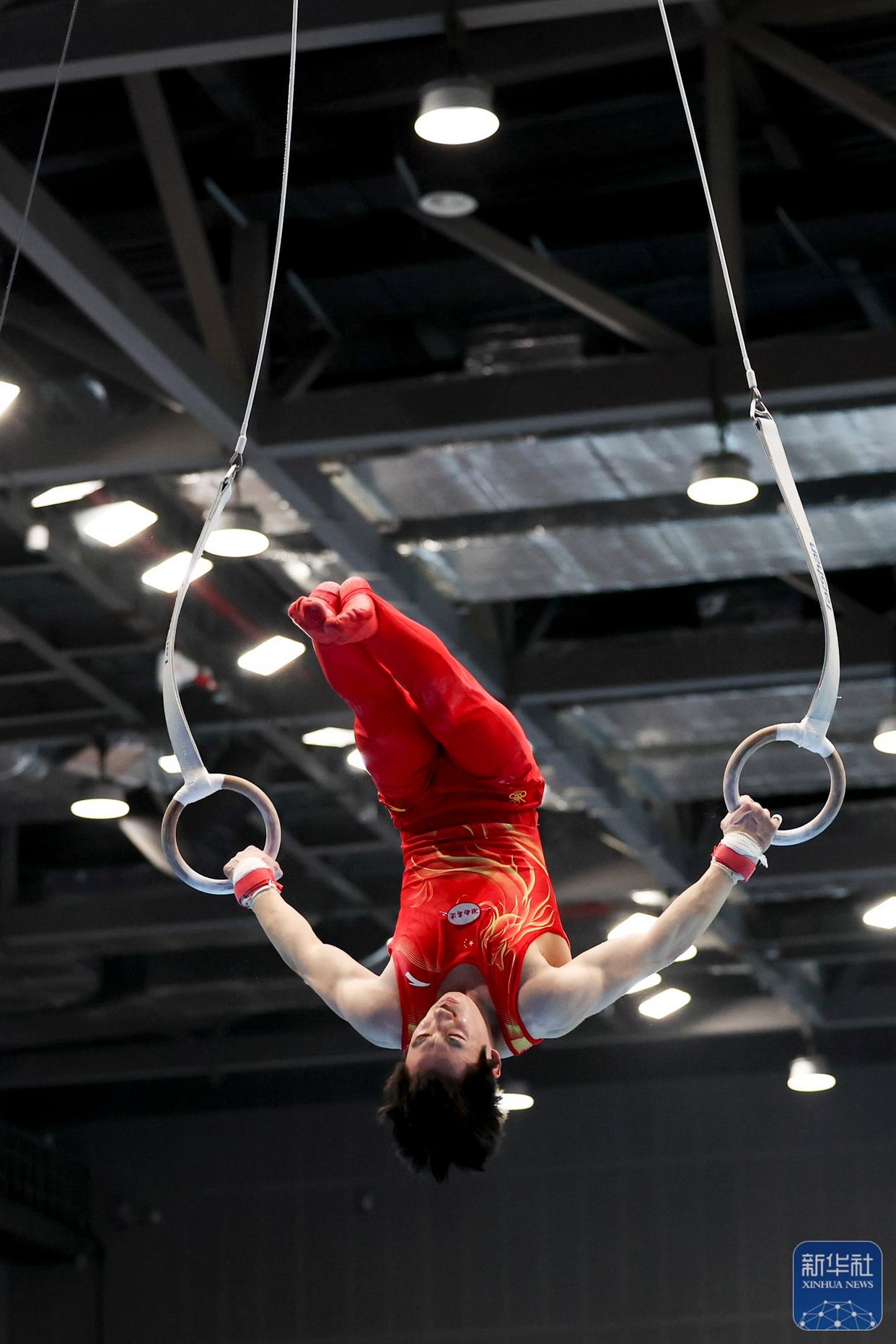 乌克兰选手夺得体操男子单杠冠军