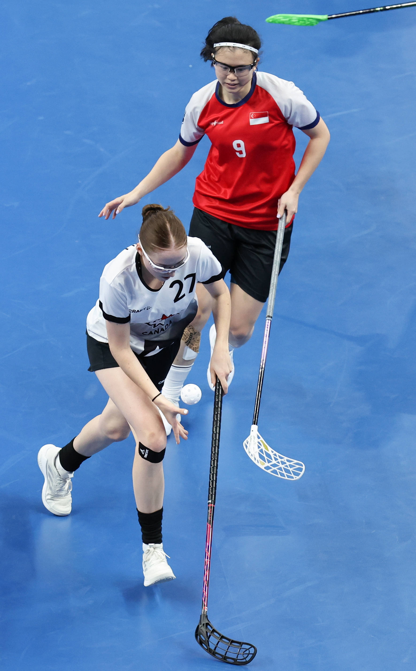 加拿大代表队在曲棍球比赛中获胜 加拿大代表队在曲棍球比赛中获胜