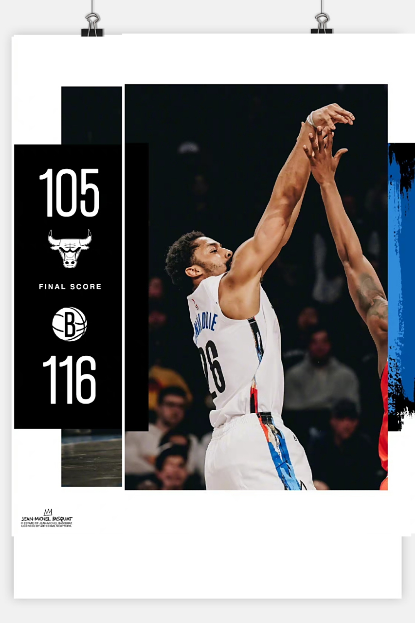 公牛惜败篮网，拉文全场28分